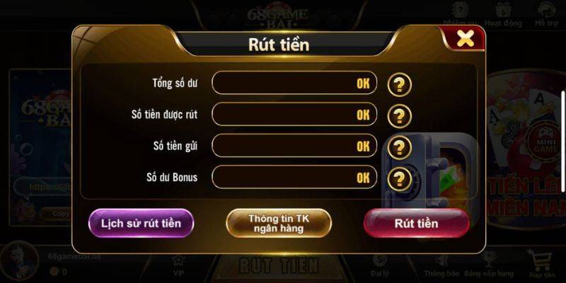 Không rút được tiền tại Vin88